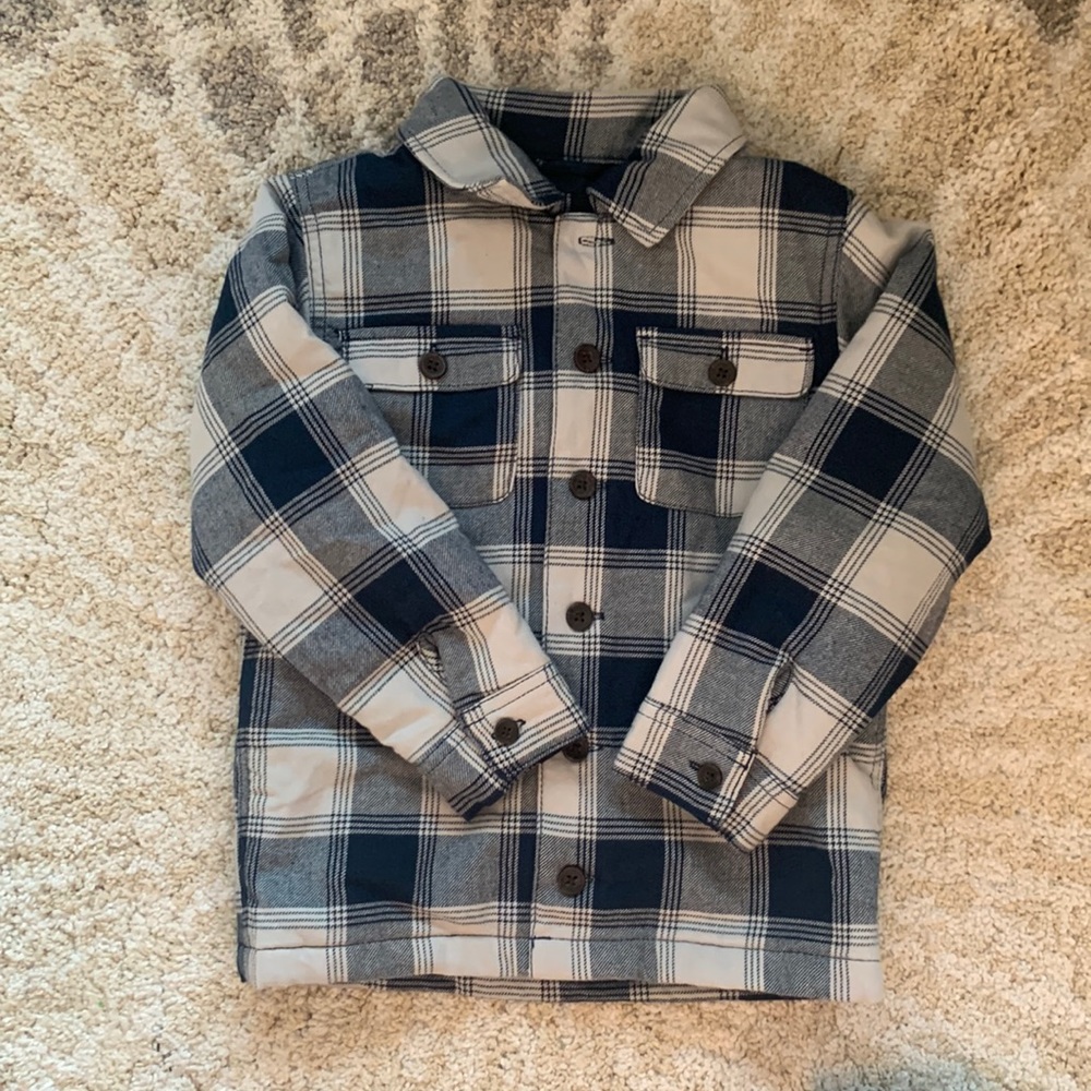 Gap factory flannel jacket